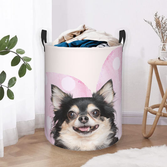 Personalized Laundry Basket | Custom Pet Storage Solution